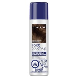 Clairol Root Touch Up Gray & Root Concealer Temporary Spray Medium Brown 1 ea, $14.99/1ea