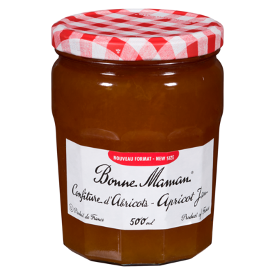 Bonne Maman Confiture d'abricots 500 ml, 2,40 $/100ml