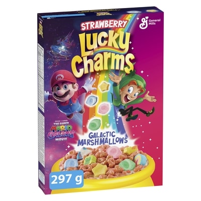 General Mills Naturally and Artificially Flavoured Strawberry Galactic Marshmallows 297 g, $0.67/100g