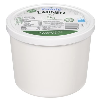 Khaas Tartinade de labneh type turc 2 kg, 1,50 $/100g