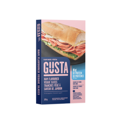 Gusta Ham Flavoured Veggie Slices 155 g, $3.23/100g