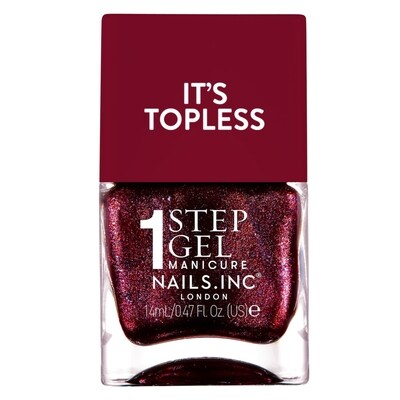 Nails.Inc Nails inc it's topless scarlett bordeaux nacré 1 ea, 13,99 $/1ch