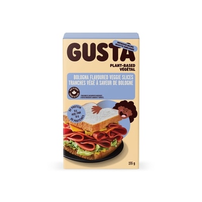 Gusta Bologna Veggie Slices 155 g, $3.54/100g