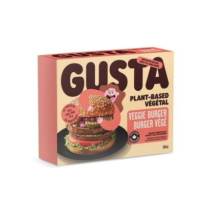Gusta Burger végé 300 g, 2,33 $/100g