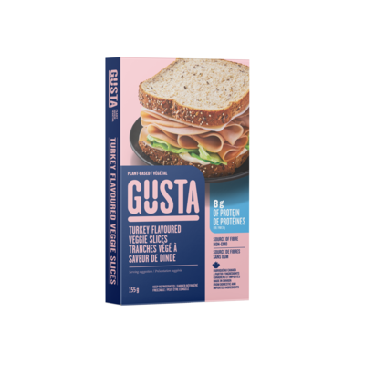 Gusta Veggies Slices, Turkey Flavoured 155 g, $3.22/100g