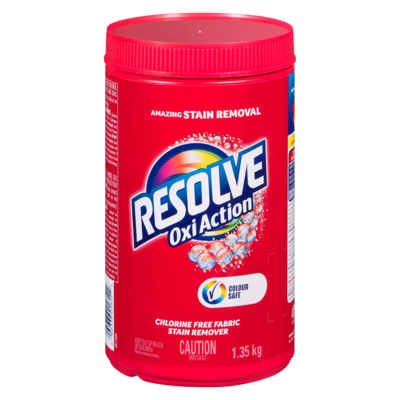 Resolve Fabric Stain Remover Colour Safe 1.35 kg, $1.18/100g