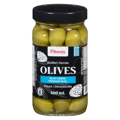 Pilaros Stuffed Olives Blue Cheese 500 ml, $1.36/100ml