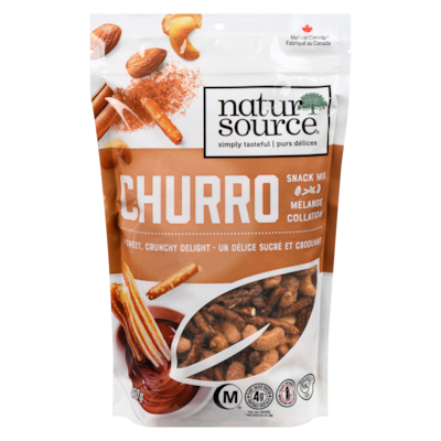 Natursource Mélange collation churro 450 g, 3,78 $/100g