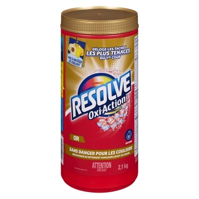 Resolve Rehausseur de détergent sans javellisant au chlore or 2.1 kg, 1,05 $/100g