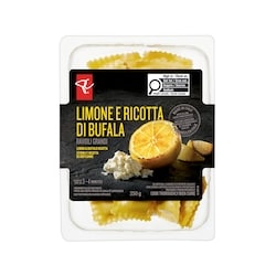 PC Black Label Lemon and Buffalo Ricotta Ravioli 250 g, $2.80/100g