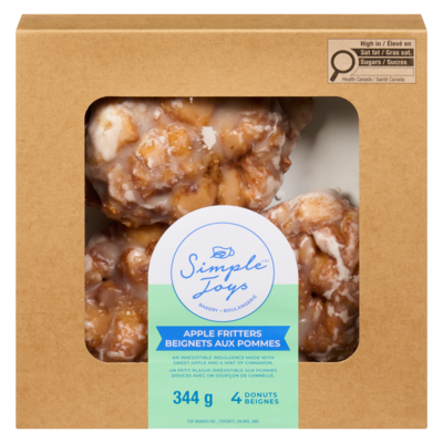 null Simple Joy Apple Fritters 344 g, $2.03/100g