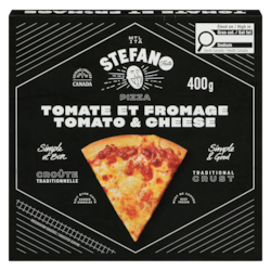 Stefano Faita Pizza Tomato & Cheese 400 g, $2.25/100g