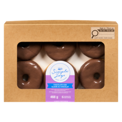 Simple Joy Donuts, Chocolate Iced 468 g, $1.50/100g