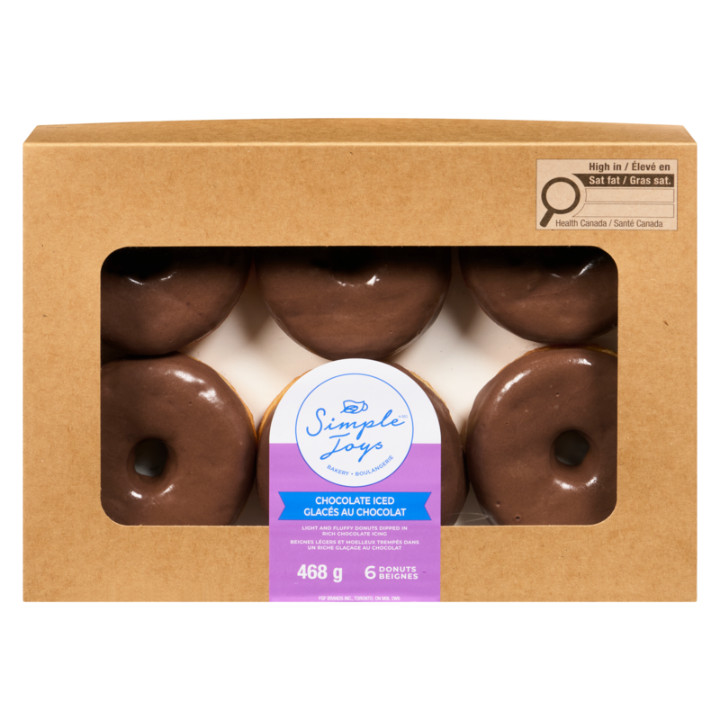 Donuts, Chocolate Iced