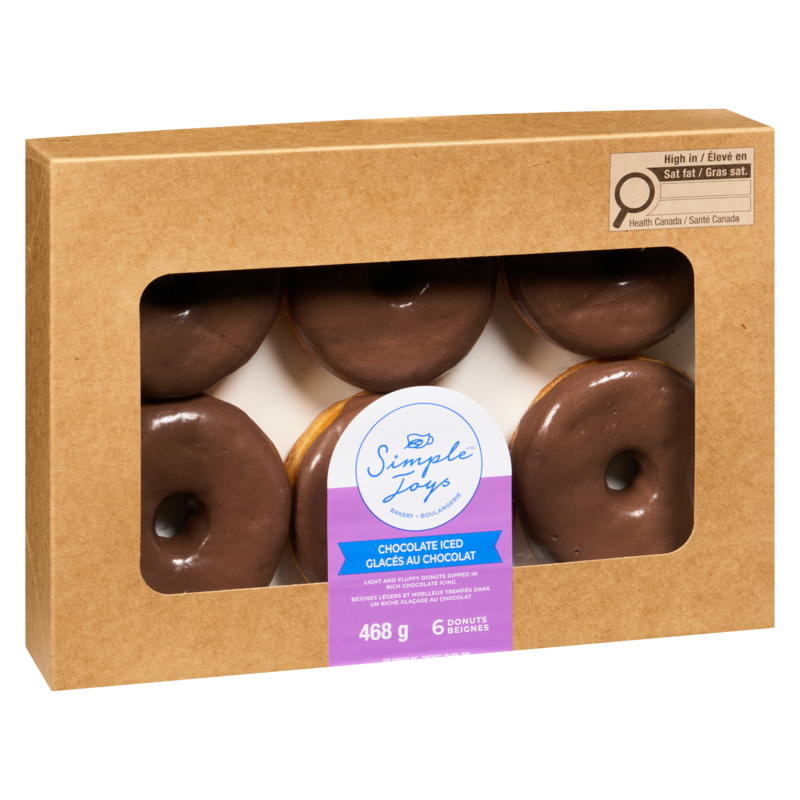 Donuts, Chocolate Iced