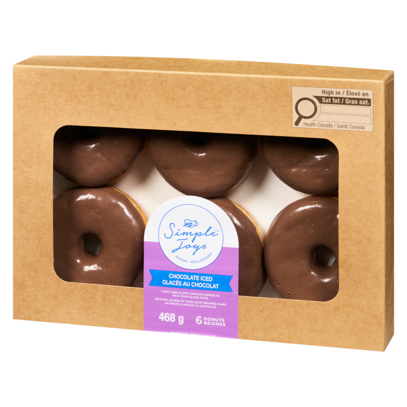 Donuts, Chocolate Iced