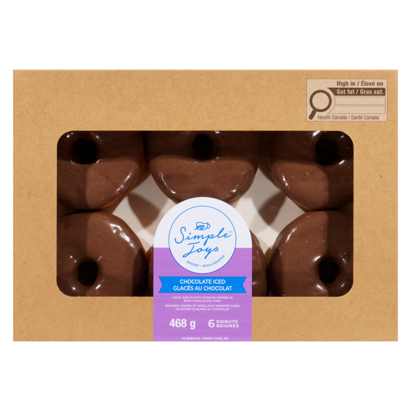 Donuts, Chocolate Iced