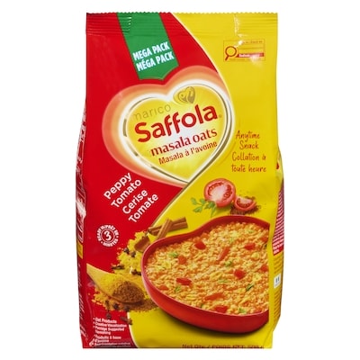 Saffola Oats Masala Oats Peppy Tomato Mega Pack 500 g, $1.30/100g
