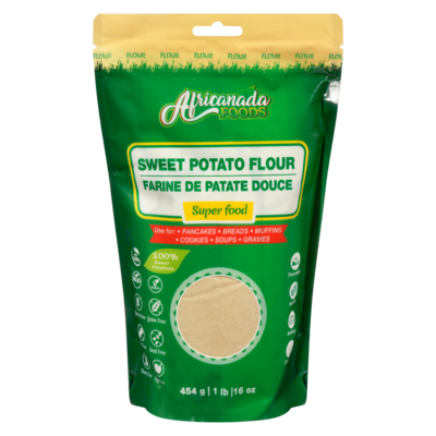Africanada Sweet Potato Flour 454 g, $1.61/100g