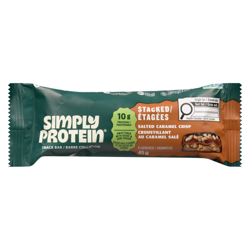 Snack Bar Stacked Salted Caramel Crisp Flavoured