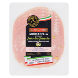 Mortadella With Pistachio Thinly Sliced