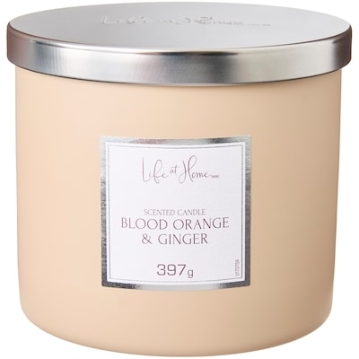 Life at Home Blood Orange and Ginger Scented Candle 1 ea, $16.00/1ea