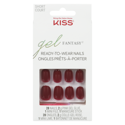 Kiss Gel Fantasy Nails Red 1 ea, $15.49/1ea