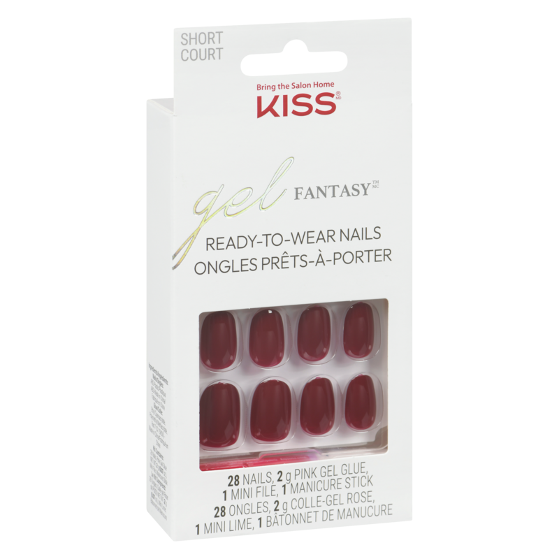 Gel Fantasy Nails Red