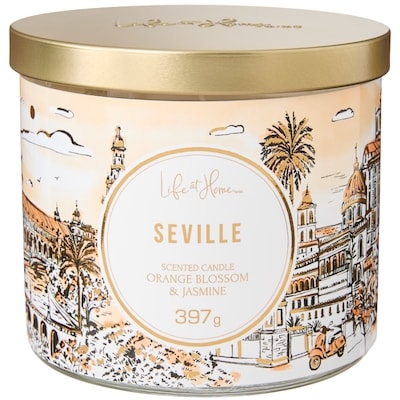 Life at Home Seville Orange Blossom and Jasmine Scented Candle 1 ea, $16.00/1ea