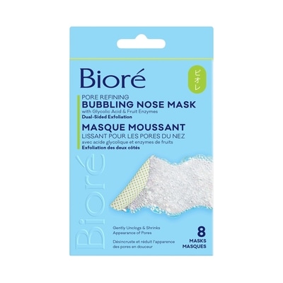 Biore Bioré Pore Refining Bubbling Nose Mask 8ct White 8 ea, $2.62/1ea