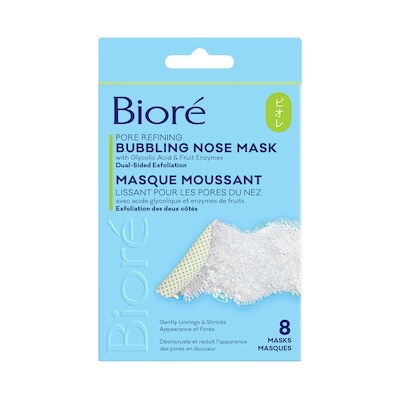 Biore Bioré masque moussant lissant pour les pores du nez white 8 ea, 2,62 $/1ch