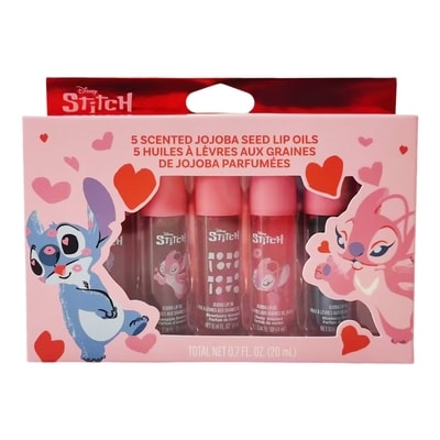 Disney Huile à lèvres parfumée Lilo & Stitch, lot de 5 20 ml, 60,00 $/100ml