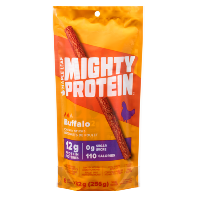 Maple Leaf Chicken Sticks Buffalo 256 g, $6.64/100g