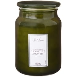 Life at Home Eucalyptus and Lemon Zest Scented Candle 1 ea, $19.00/1ea