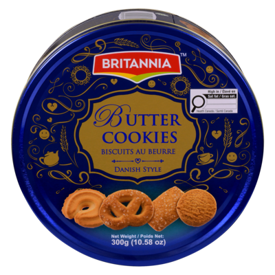 Britannia Butter Cookies 300 g, $1.43/100g