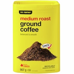 No Name Medium Roast Ground Coffee - 907 g | Zehrs