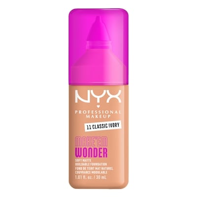 Nyx Make Em Wonder Soft Matte Foundation Classic Ivory 30 ml, $66.63/100ml