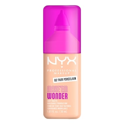 Nyx Make Em Wonder Soft Matte Foundation Fair Porcelain 30 ml, $66.63/100ml