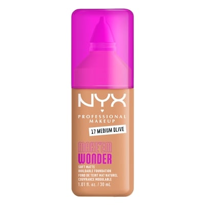 Nyx Make Em Wonder Fond de Teint Mat Naturel Medium Olive 30 ml, 66,63 $/100ml