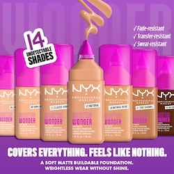 Nyx Make Em Wonder Soft Matte Foundation Natural Beige - 30 ml