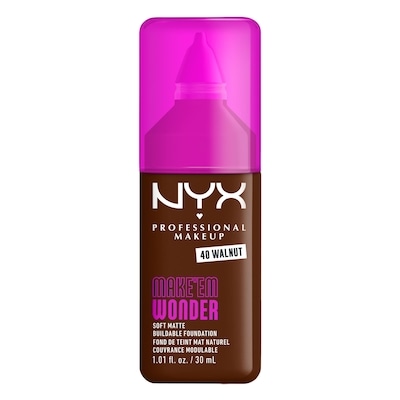 Nyx Make Em Wonder Fond de Teint Mat Naturel Walnut 30 ml, 66,63 $/100ml