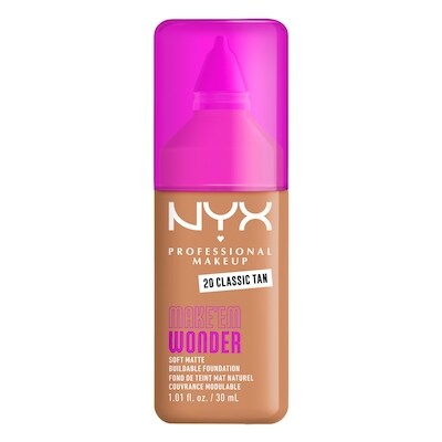 Nyx Make Em Wonder Fond de Teint Mat Naturel Classic Tan 30 ml, 66,63 $/100ml