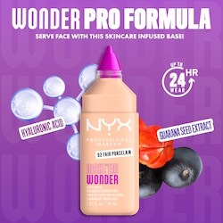 Nyx Make Em Wonder Soft Matte Foundation Light Nutmeg - 30 ml