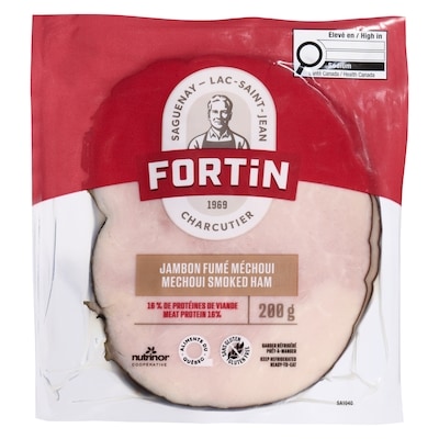 L Fortin Mechoui Smoked Ham 200 g, $3.50/100g