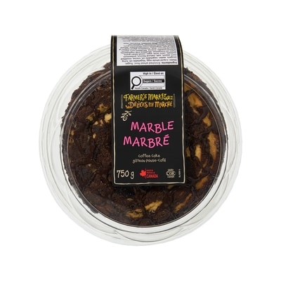 Farmer's Market Marble Coffee Cake 750 g, $1.20/100g