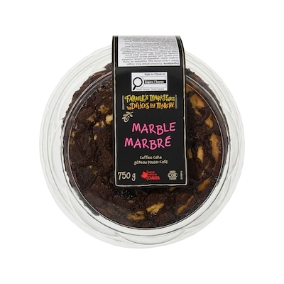 Délices du Marché Gâteau pause-café marbré 750 g, 1,20 $/100g