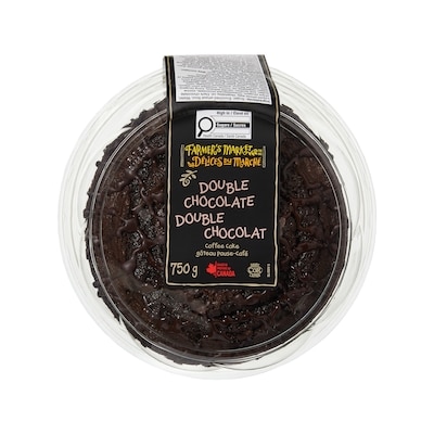 Farmer's Market Double Chocolate Coffee Cake 750 g, $1.20/100g