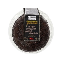 Délices du Marché Gâteau pause-café au double chocolat 750 g, 1,20 $/100g