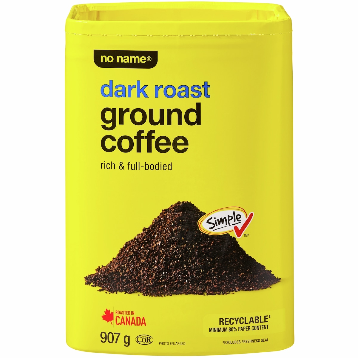 No Name Dark Roast Ground Coffee