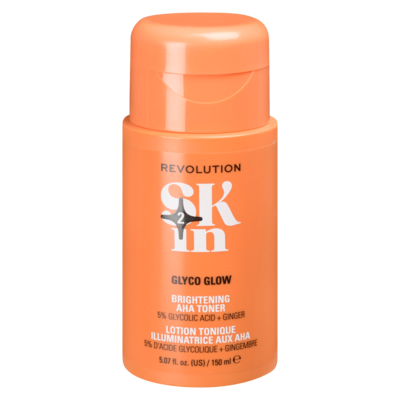 Revolution Brightening Aha Toner Glyco Glow 5% Glycolic Acid + Ginger 150 ml, $7.99/100ml